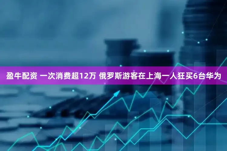 盈牛配资 一次消费超12万 俄罗斯游客在上海一人狂买6台华为