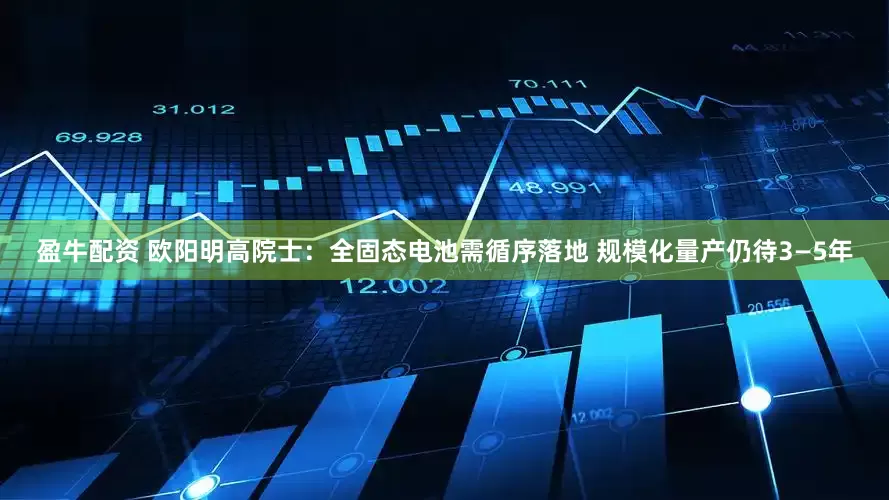 盈牛配资 欧阳明高院士：全固态电池需循序落地 规模化量产仍待3—5年